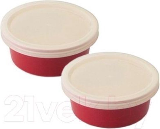 Ovenschaaltjes - set van 2 met deksel