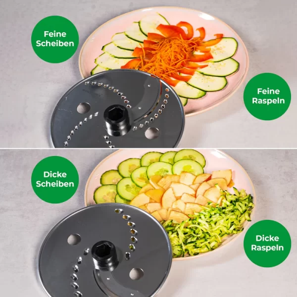WunderSlicer® V2 + WunderZoodler® (Wundermix) voor Thermomix® TM5/6 - Afbeelding 3