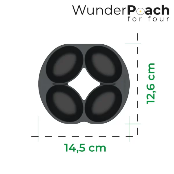 Pocheerinzet 4 | WunderPoach® voor Thermomix® kookmandje (Wundermix) - Afbeelding 5