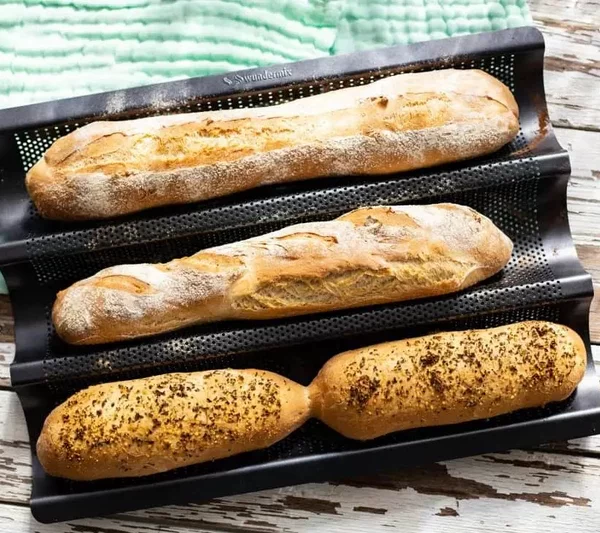 Stokbrood Bakplaat anti-aanbaklaag (Wundermix) - Afbeelding 4