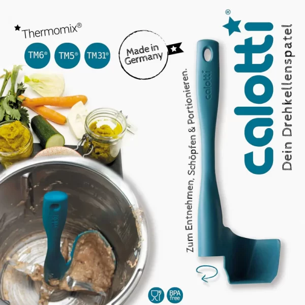 Roterende spatel Calotti® voor Thermomix® TM6, TM5, TM31 (Wundermix) - Afbeelding 3