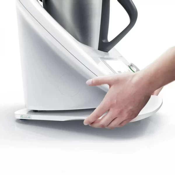 glijplank-alpinewhite KitchenSlider® M voor Thermomix® TM6, TM5 (Wundermix) - Afbeelding 3
