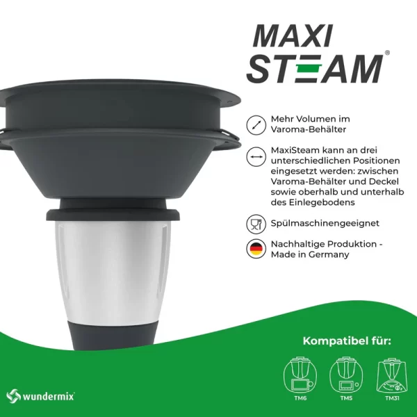 Varoma® vergroting MaxiSteam® | (Wundermix) - Afbeelding 3