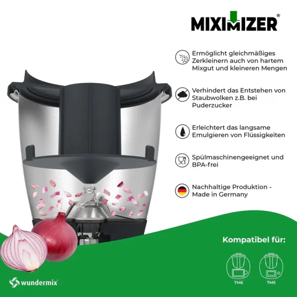 Miximizer® | Mengbekerreductie voor Thermomix® (Wundermix) - Afbeelding 4