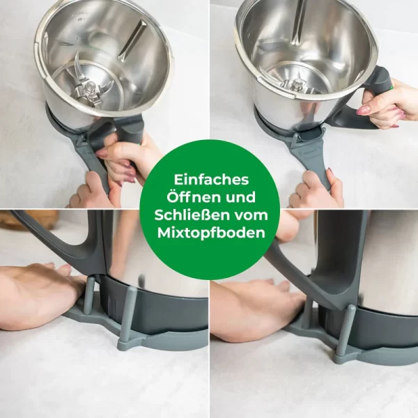 TopfTwister® | Openingshulp voor de mengbekerbasis voor Thermomix® (Wundermix) - Afbeelding 4
