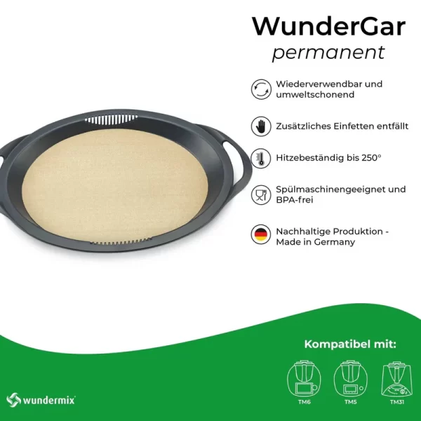 Bakfolie Varoma® Permanent WunderGar® (Wundermix) - Afbeelding 2