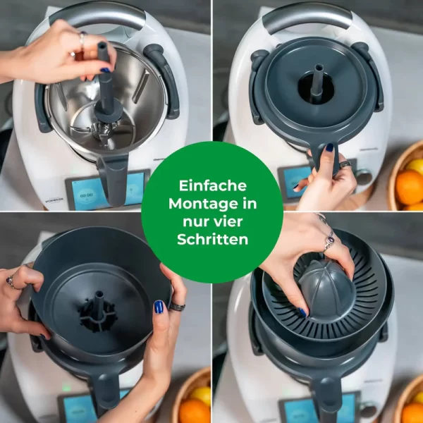 Juicer Sapcentrifuge WunderJuicer® voor Thermomix TM6, TM5, TM31 (Wundermix) - Afbeelding 5
