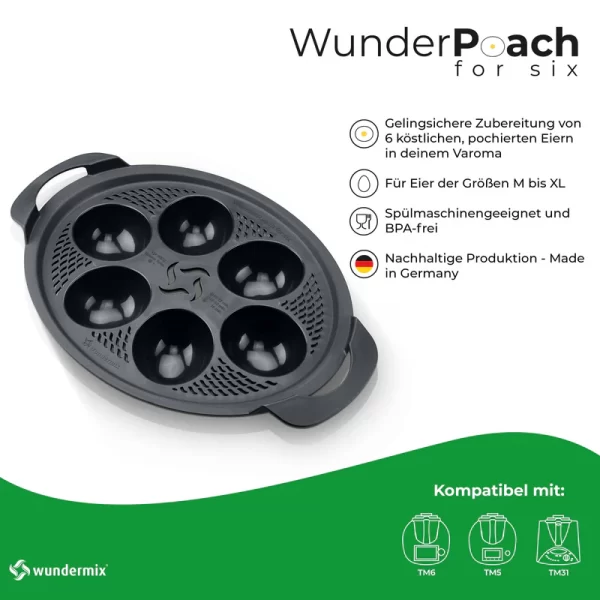 Pocheerinzet 6 | WunderPoach® voor Varoma®(Wundermix) - Afbeelding 4