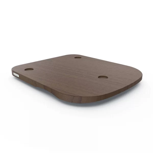 glijplank-hout-walnoot KitchenSlider® voor Thermomix TM6, TM5 (Wundermix)