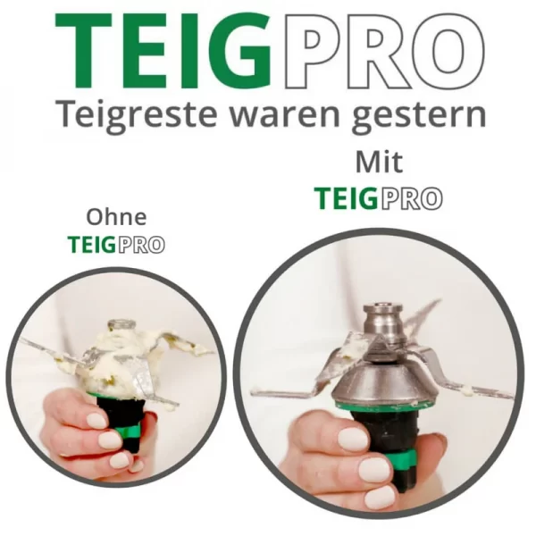 Deegrestenvermijder TeigPRO voor Thermomix TM6, TM5 (Wundermix) - Afbeelding 2