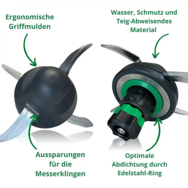 Deegrestenvermijder TeigPRO voor Thermomix TM6, TM5 (Wundermix) - Afbeelding 3