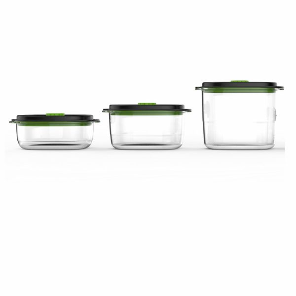 FOODSAVER VERSHOUDDOZENSET 0.7L+1.2L+1.8L 'FRESH 2.0
