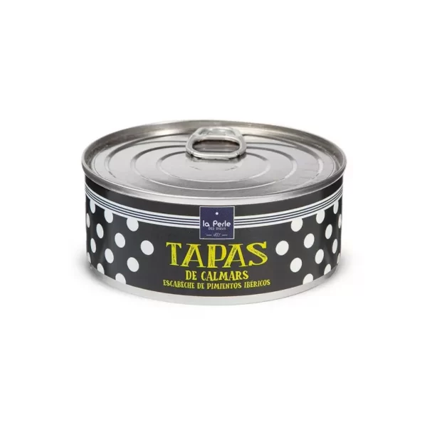 Tapas de calmars à l'escabèche de piminetos ibéricos